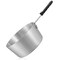 GRIDMANN Tapered Aluminum Sauce Pans with Silicone Handles, NSF Listed Heavy Duty Professional Cookware